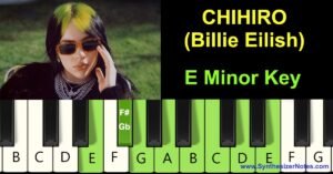 CHIHIRO by Billie Eilish Piano Notes and Chords