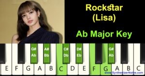 Rockstar by Lisa Piano Notes and Chords