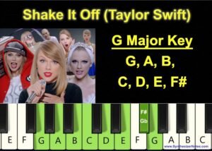 Shake It Off Taylor Swift Piano Notes
